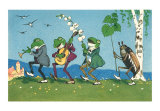 frog and beetle band