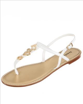 bebe Charm Flat Sandal