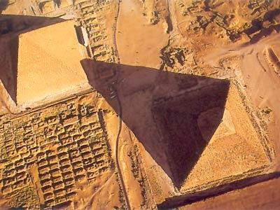 Pirámides de Keops y Kefren