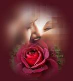 passionate kiss 