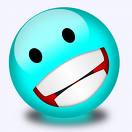 Blue Smiley