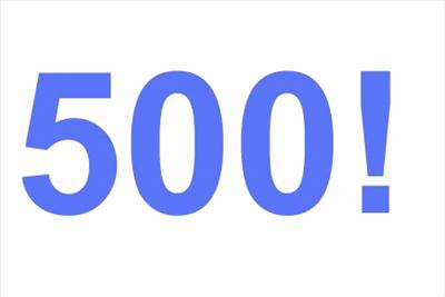 >100 & <500