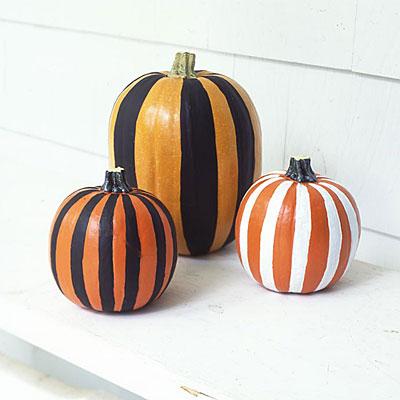 Striped Pumpkins