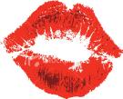 kiss mark