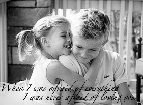 A sweet kiss.....