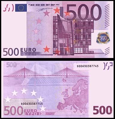 Euro bill