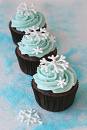 Snowflake Cupcake