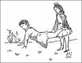 wheelbarrow race