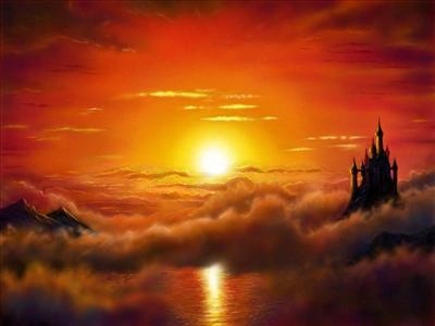 Castle Sunset