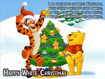 White X-Mas Pooh