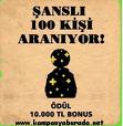 şanssızsın
