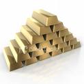 bars of solid gold