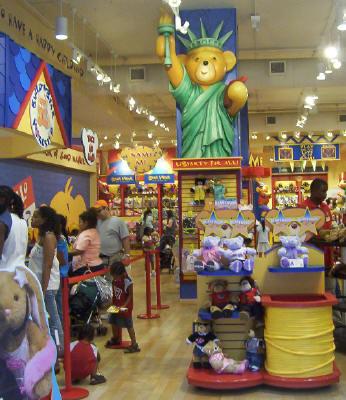 a trip to build a bear