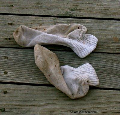 dirty smelly socks