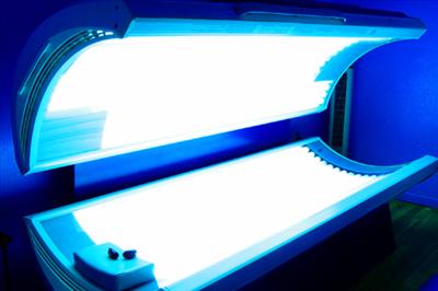 Solar-Powered Tanning Booth