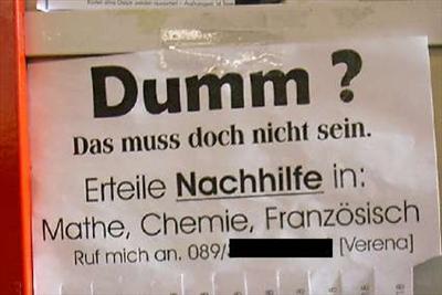 Du bist Dumm!