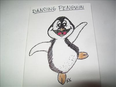 dancing penguin