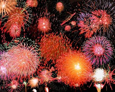 Lots of fireworks.