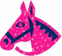 pink horse