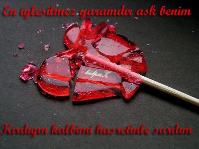 sevilmiyorsun