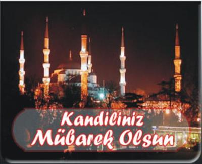 Duaniz kabul, ameliniz makbul hizmetiniz daim olsun. Saadetiniz kaim olsun. Kandiliniz kutlu olsun