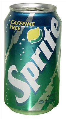 caffine free Sprite