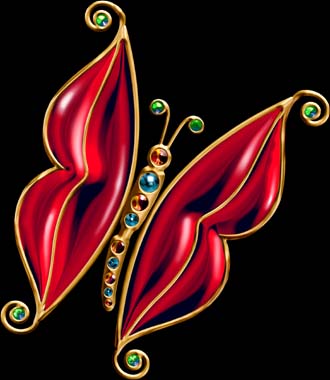 Butterfly kiss