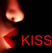 A kiss in the dark