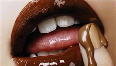 Decadent chocolate kiss