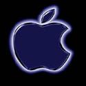 Blue apple logo