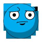 Blue smileys 2