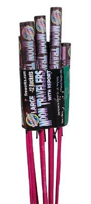 Moon Traveler bottle rockets