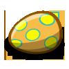 3 Orange Spring Eggs
