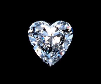 corazon chico de diamante