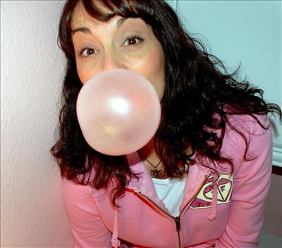 blow a bubble