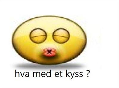 hva med et kyss 