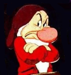 Tu est grincheux