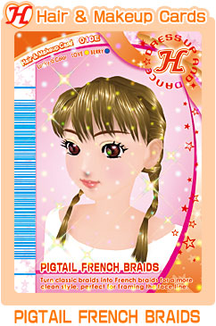 Pigtail french braids
