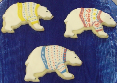 Bears in sweaters