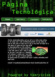 sitio web tecnológico