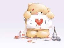 love u teddy 