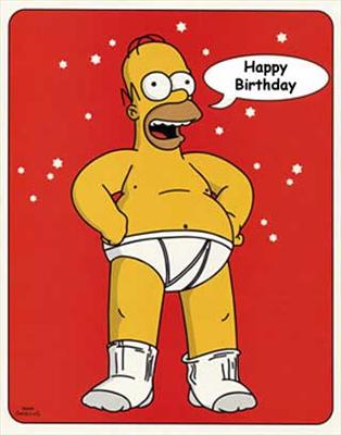 Happy B-day (Homer)
