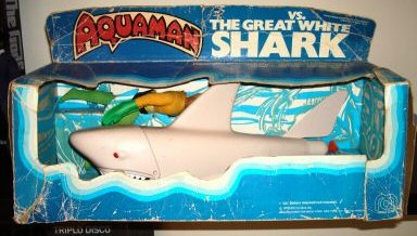 Aquaman Vs. the Great White Shark