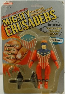 Mighty Crusaders Shield Action Figure