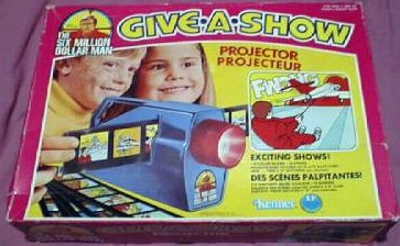 Six Million Dollar Man Give-A-Show Projector Set