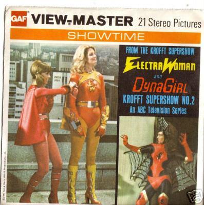 Electra Woman and Dyna-Girl Viewmaster Reels!