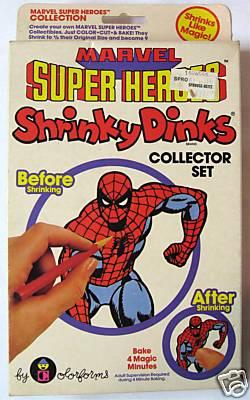 Marvel Super-Heroes Shrinky Dinks