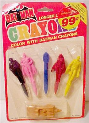 Batman Crayons
