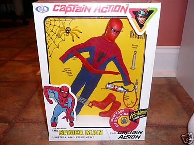 Captain Action Spider-Man Costume