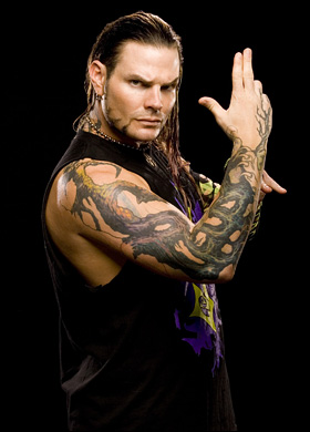 Jeff Hardy    Swanton Bomb-Twist of Fate-Whisper in the Wind